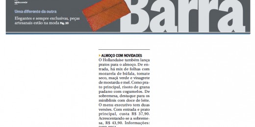 Hollandaise_Globo Barra_01.09.13